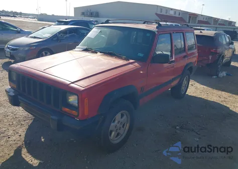 1997 Jeep Cherokee Sport из США, поврежденный, VIN 1J4FT68SXVL569853